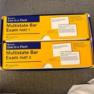 Emanuel Law in a Flash Multistate Bar Exam Flashcards